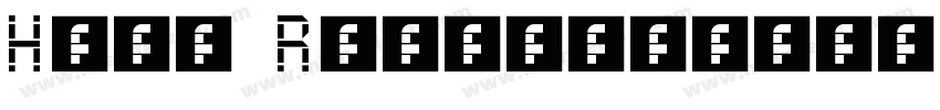 Hter Regular字体转换